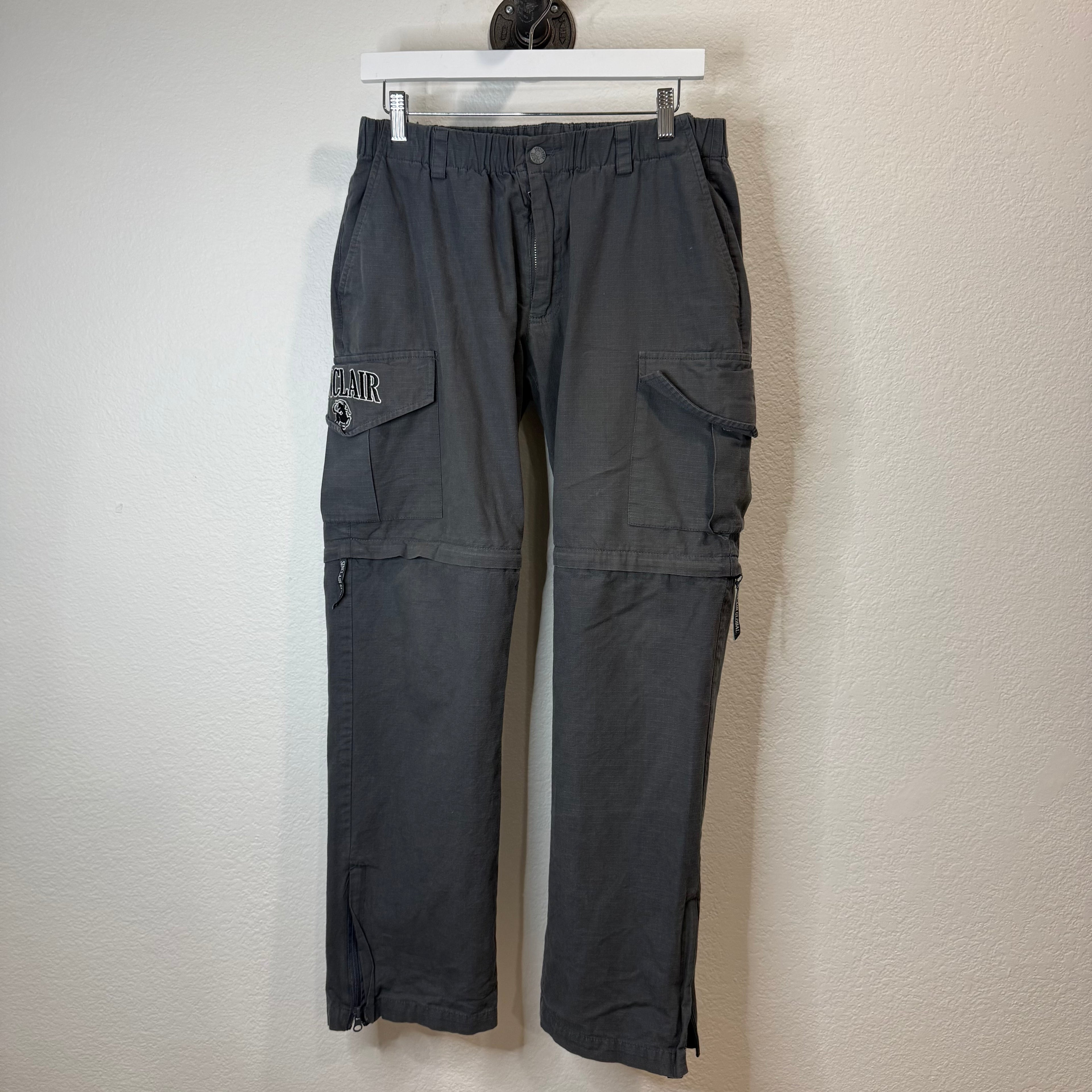 Sinclair Global Convertible Cargo Pants Grey - Size M