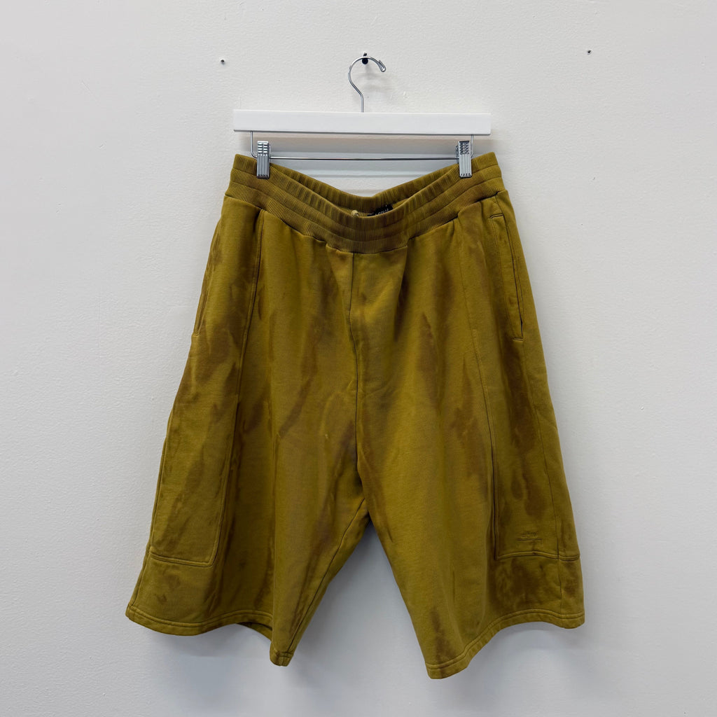 A Cold Wall Yellow Artisan Sweatshorts - Size XL