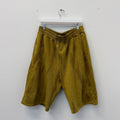 A Cold Wall Yellow Artisan Sweatshorts - Size XL