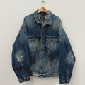 Balenciaga Denim Graffiti Jacket - Size L/XL (2)