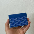 Goyard Saint Sulpice Blue Cardholder Wallet
