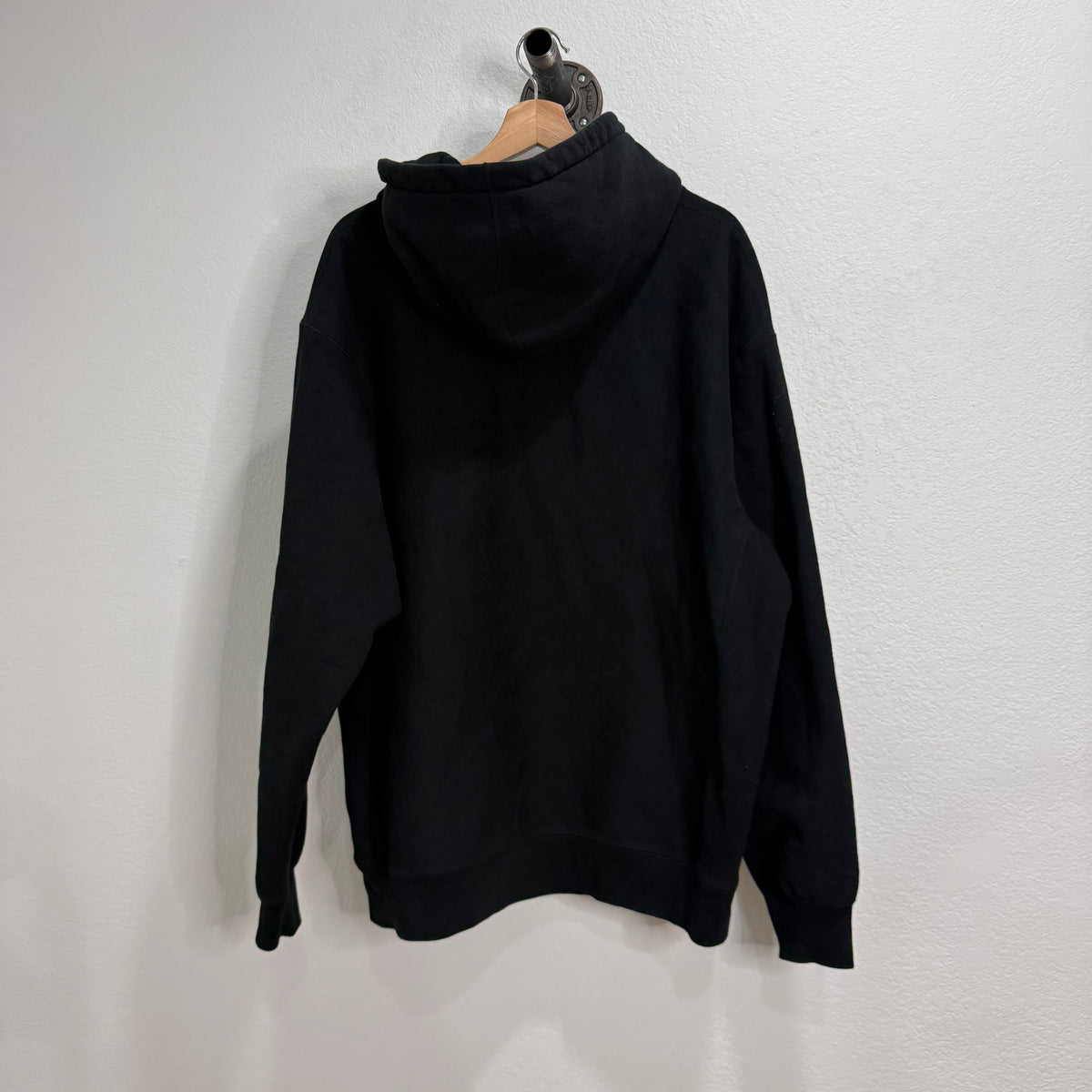 Supreme Metallic Arc Hooded Sweatshirt Black Hoodie - Size XL
