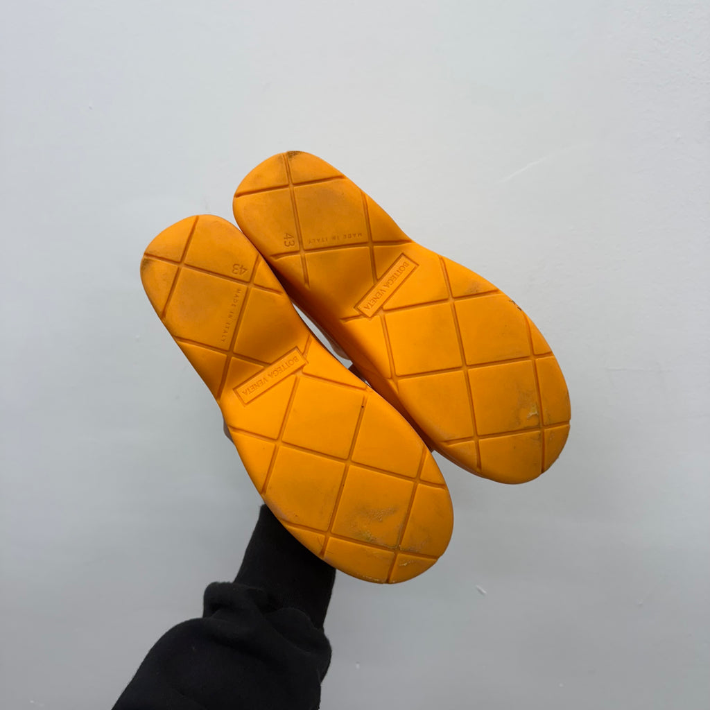 Bottega Veneta Orange Puddle Boot - Size 43 (US 10)