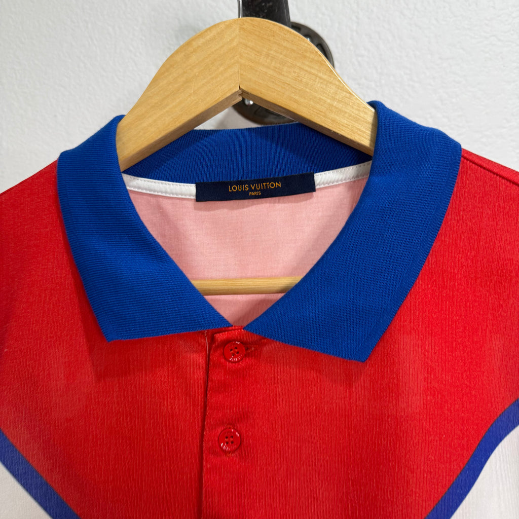 Louis Vuitton Launch the Equipe Soccer Polo Shirt - Size L