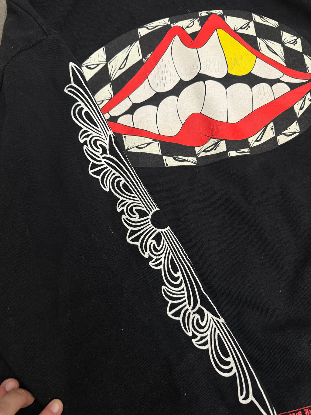 Chrome Hearts Matty Boy Chomper Floral Hoodie - Size XL