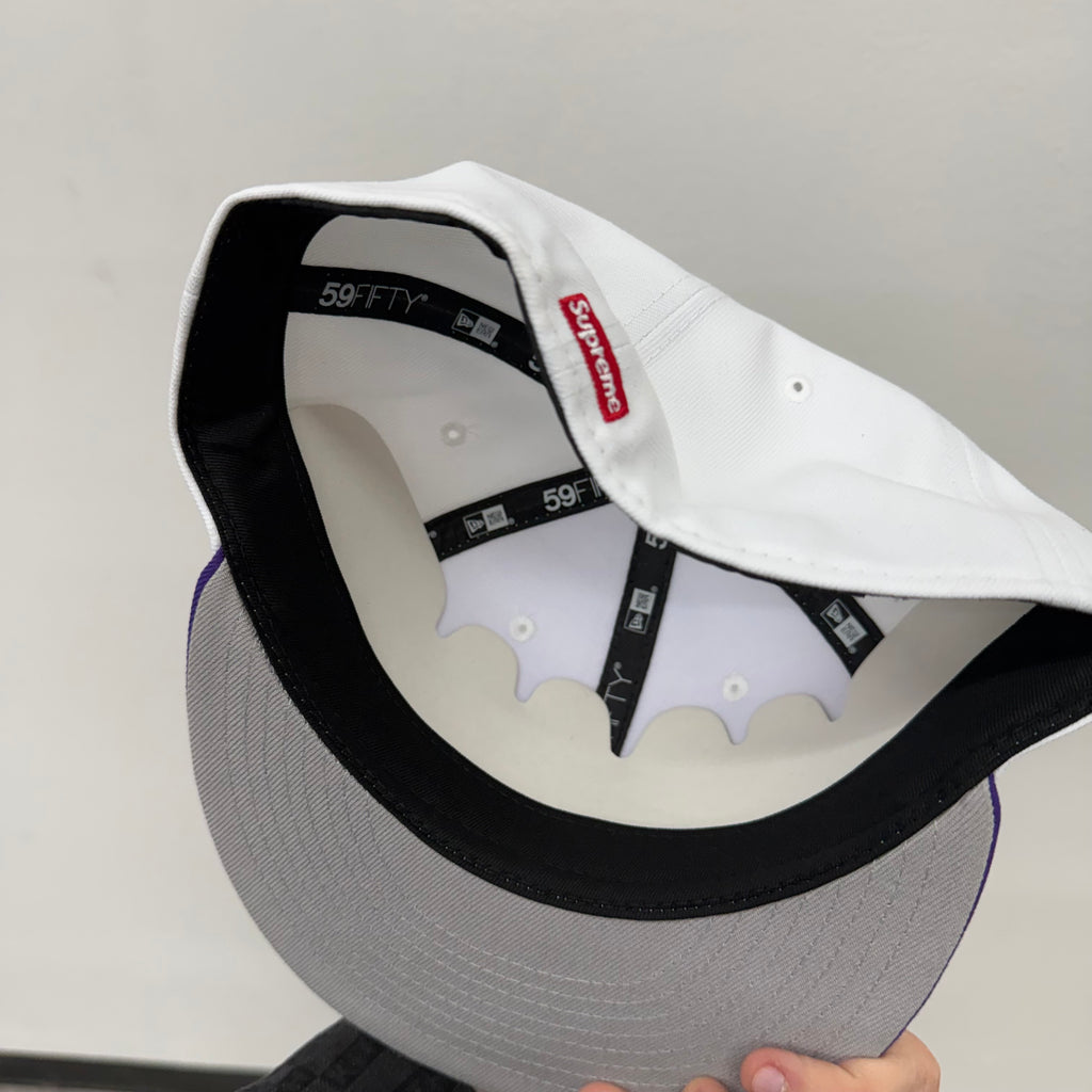 Supreme Reaper S Logo Purple Fitted - Size 7 1/2