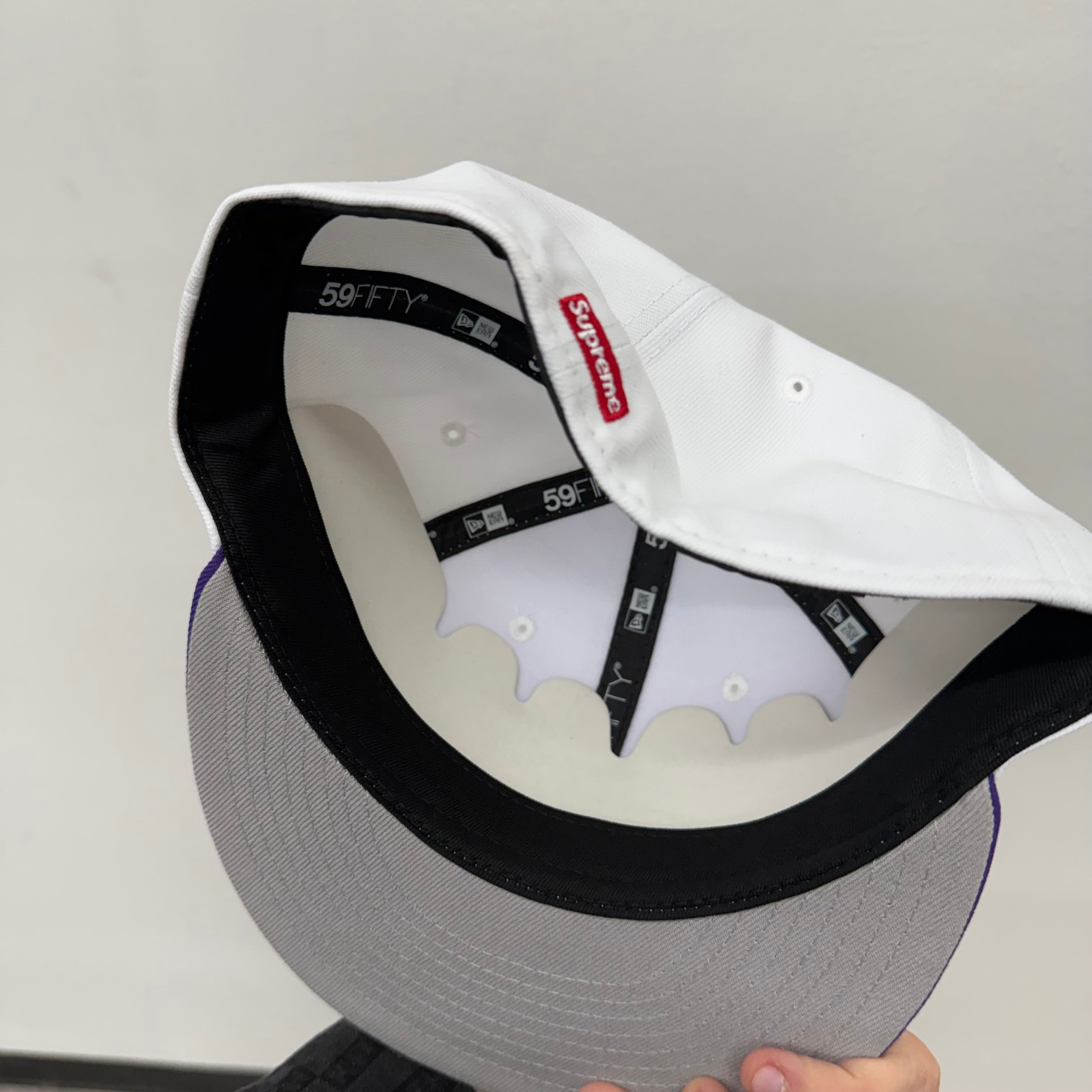 Supreme Reaper S Logo Purple Fitted - Size 7 1/2