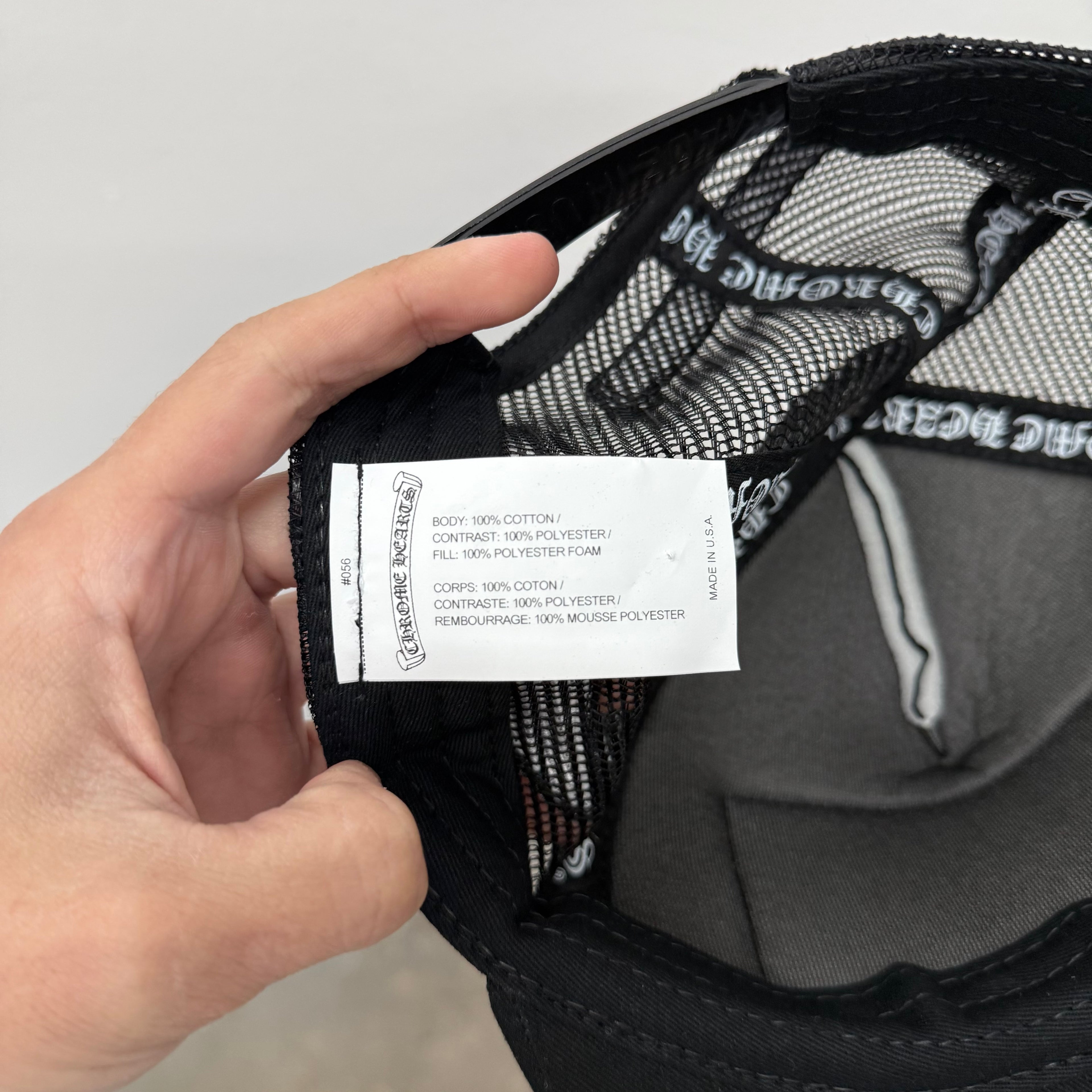 Chrome Hearts Yungblud Aerosmith Foti Trucker Hat