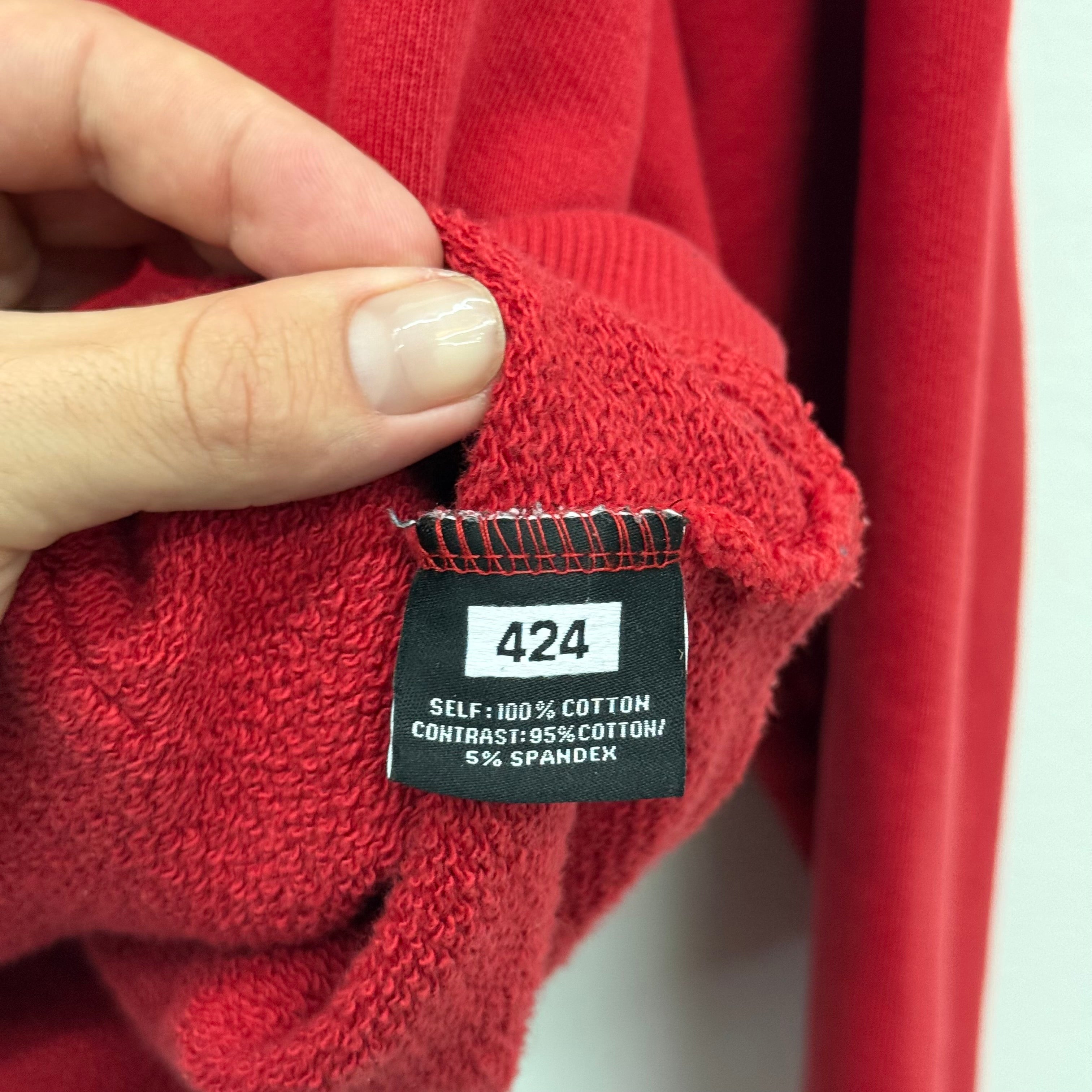 424 Today Red Hoodie - Size M