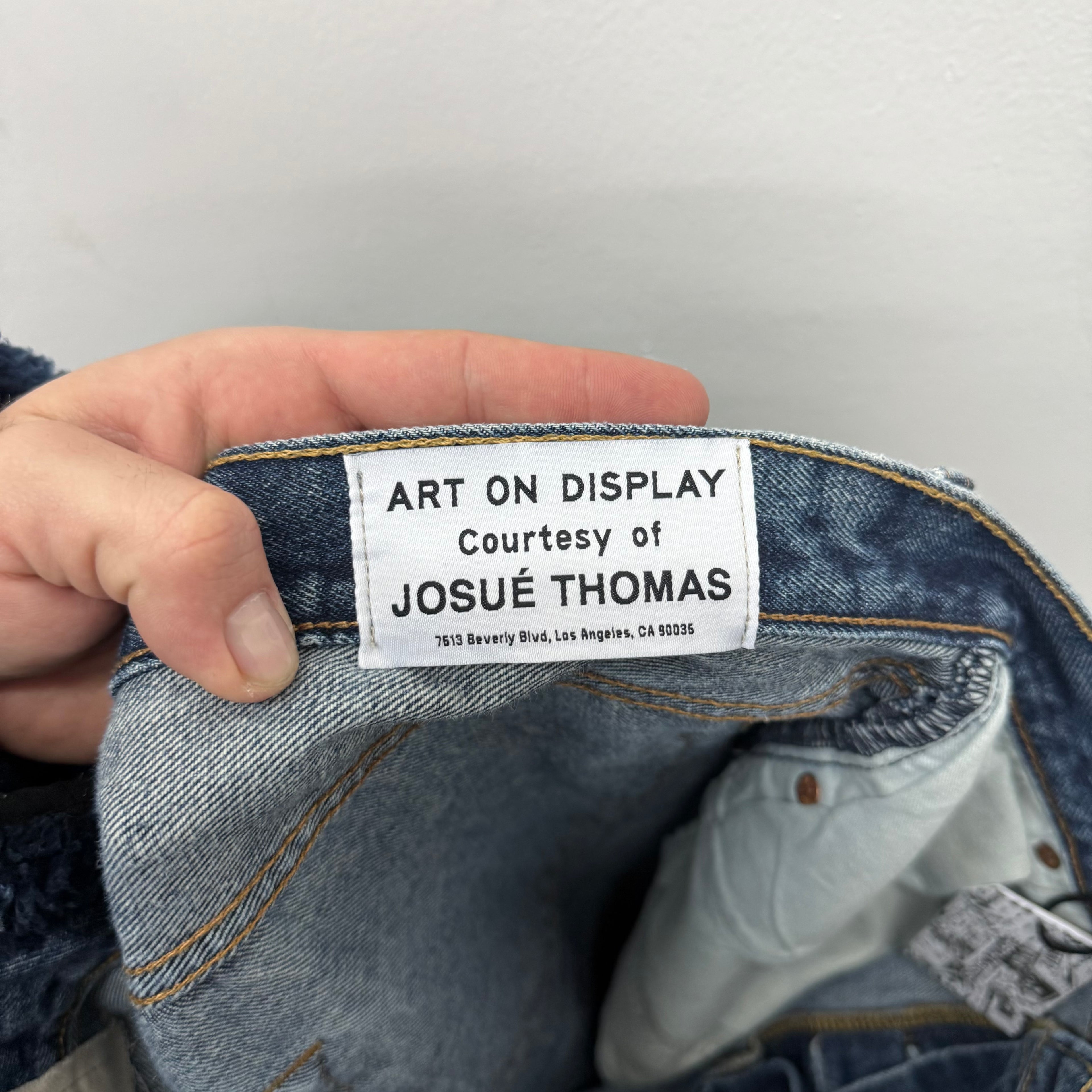 Gallery Dept 3003 Dark Blue Wash Denim Jeans - Size 35