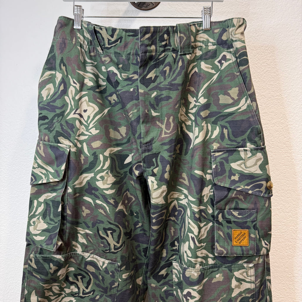Louis Vuitton Nigo Camo Runway Work Pants - Size 58 (XXL)