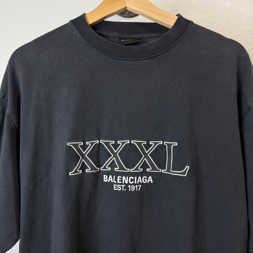 Balenciaga XXXL Embroidered T-Shirt Size XS