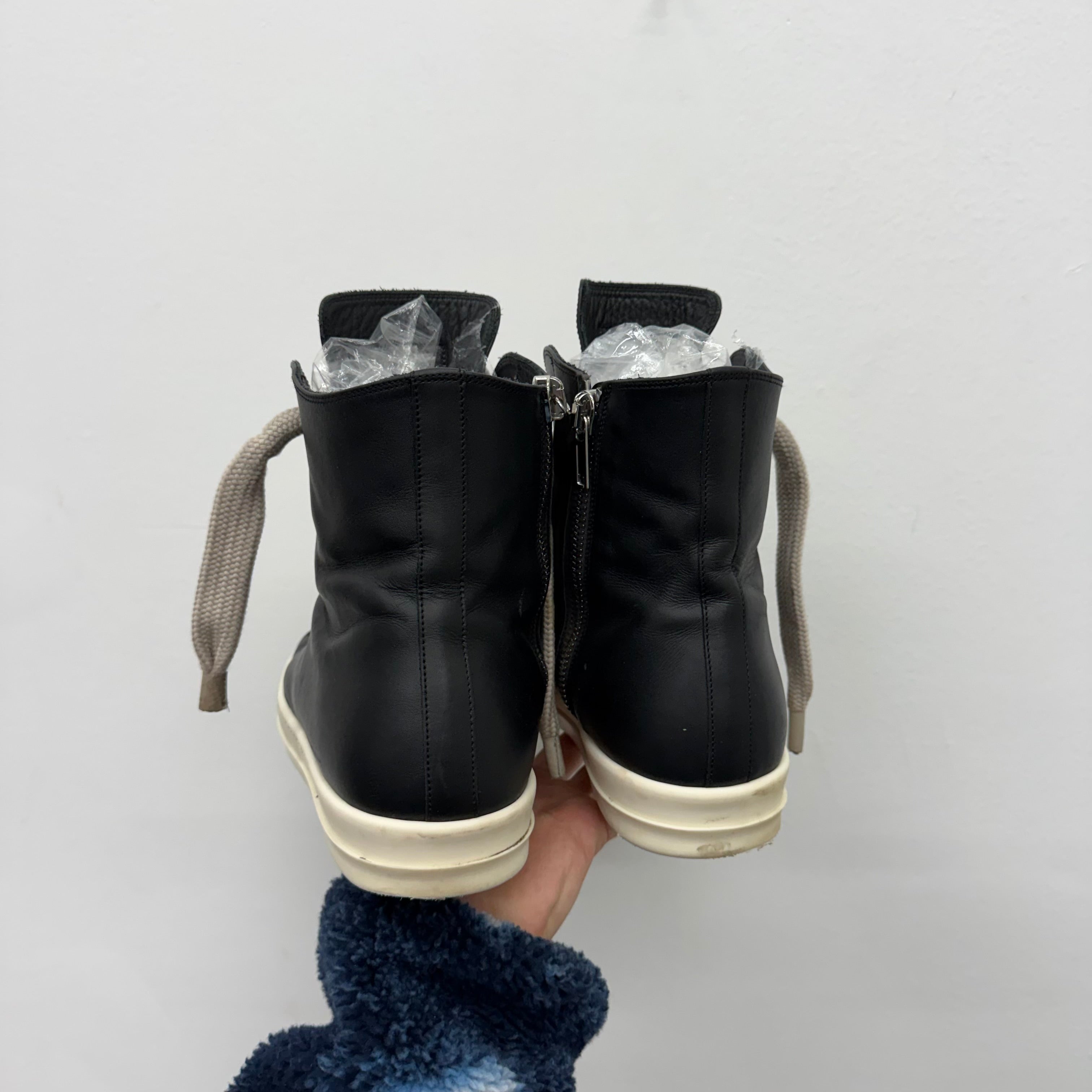 Rick Owens Jumbo Lace Ramone Sneakers - Size 46 (US 13)
