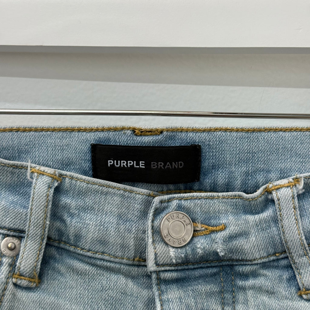 Purple Brand Distressed Denim Jeans - Size 32
