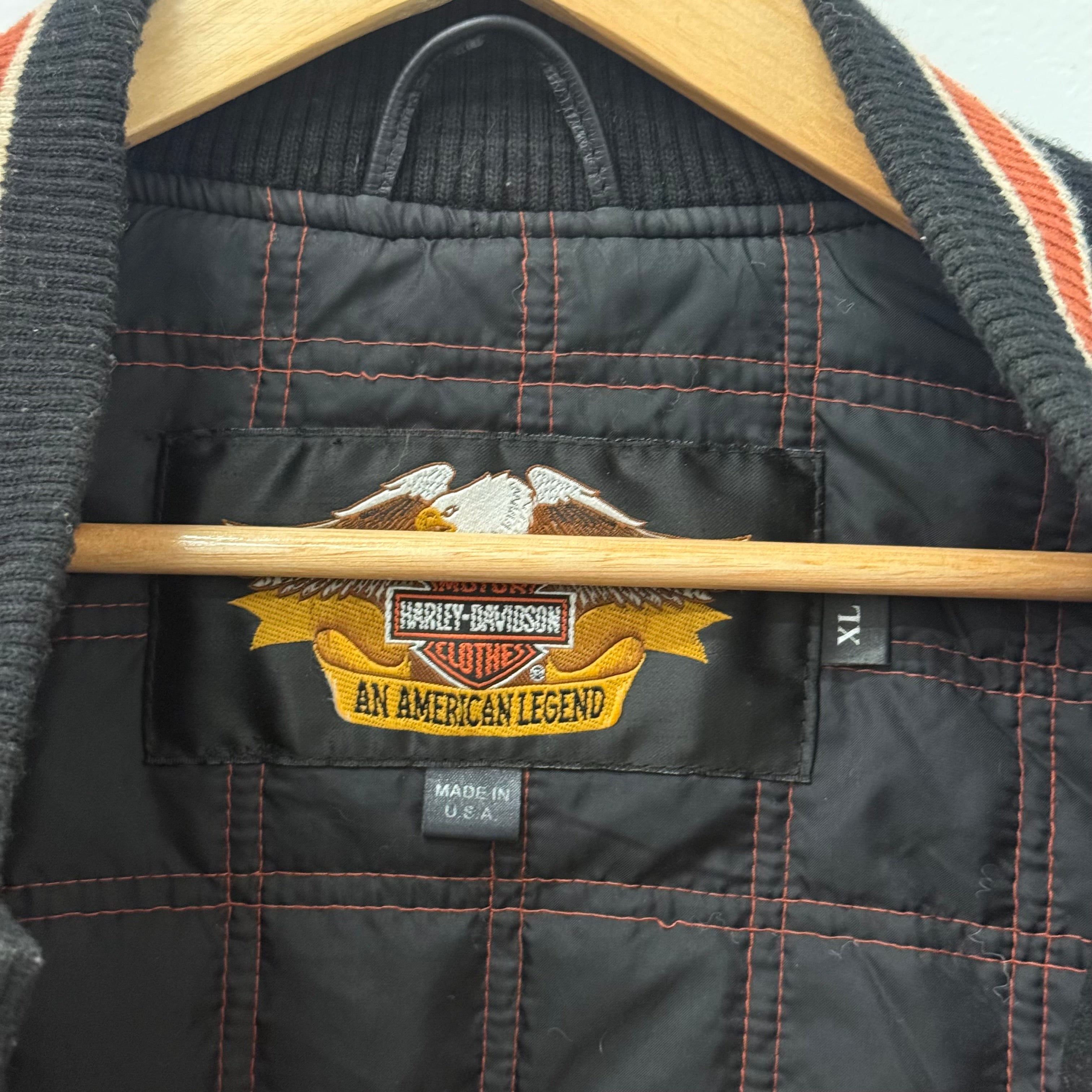 Harley Davidson Leather Jacket - Size XL