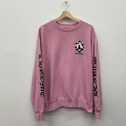 Chrome Hearts Pink Vanity Affair Crewneck - Size XL