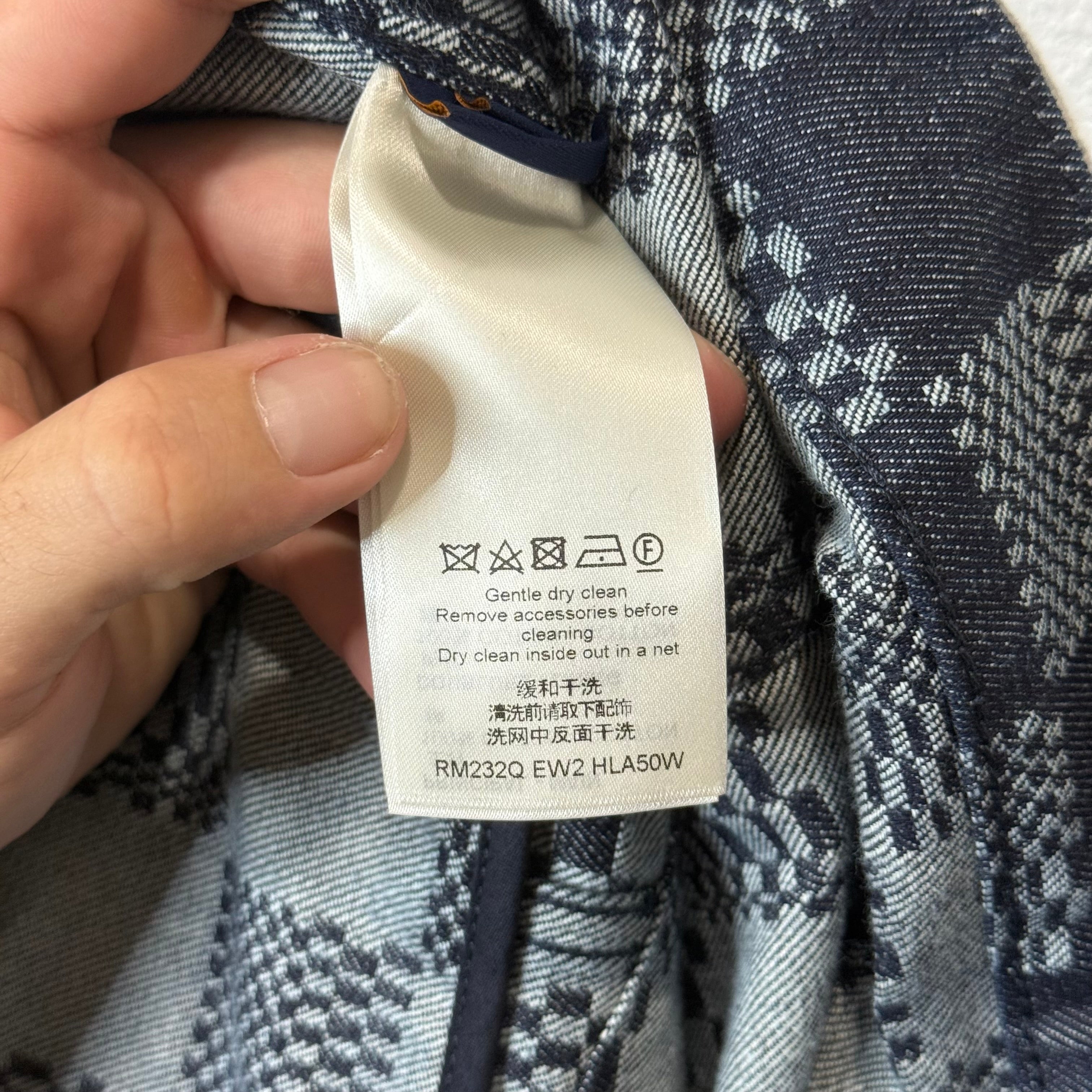 Louis Vuitton Something in the Water Virginia Denim Jacket - Size 50 (L)