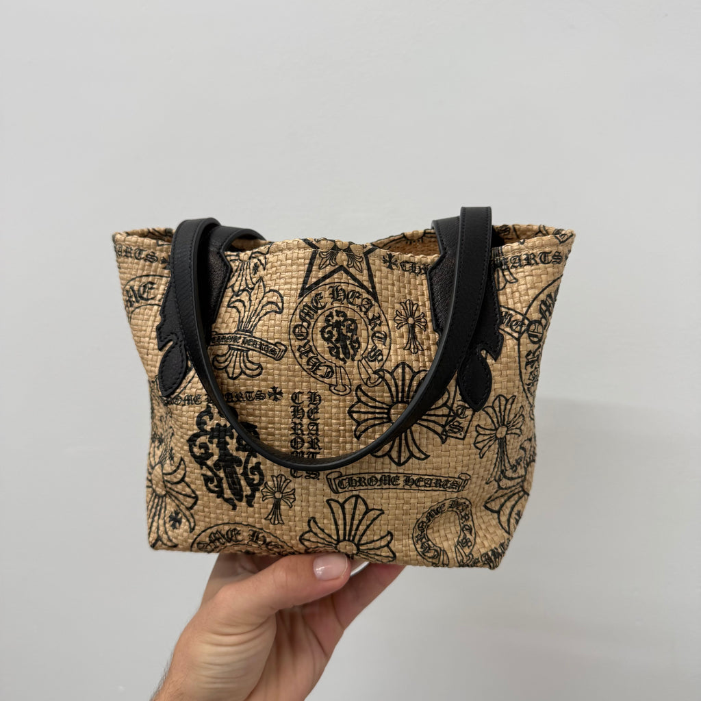 Chrome Hearts Stencil Mini Beach Tote Bag