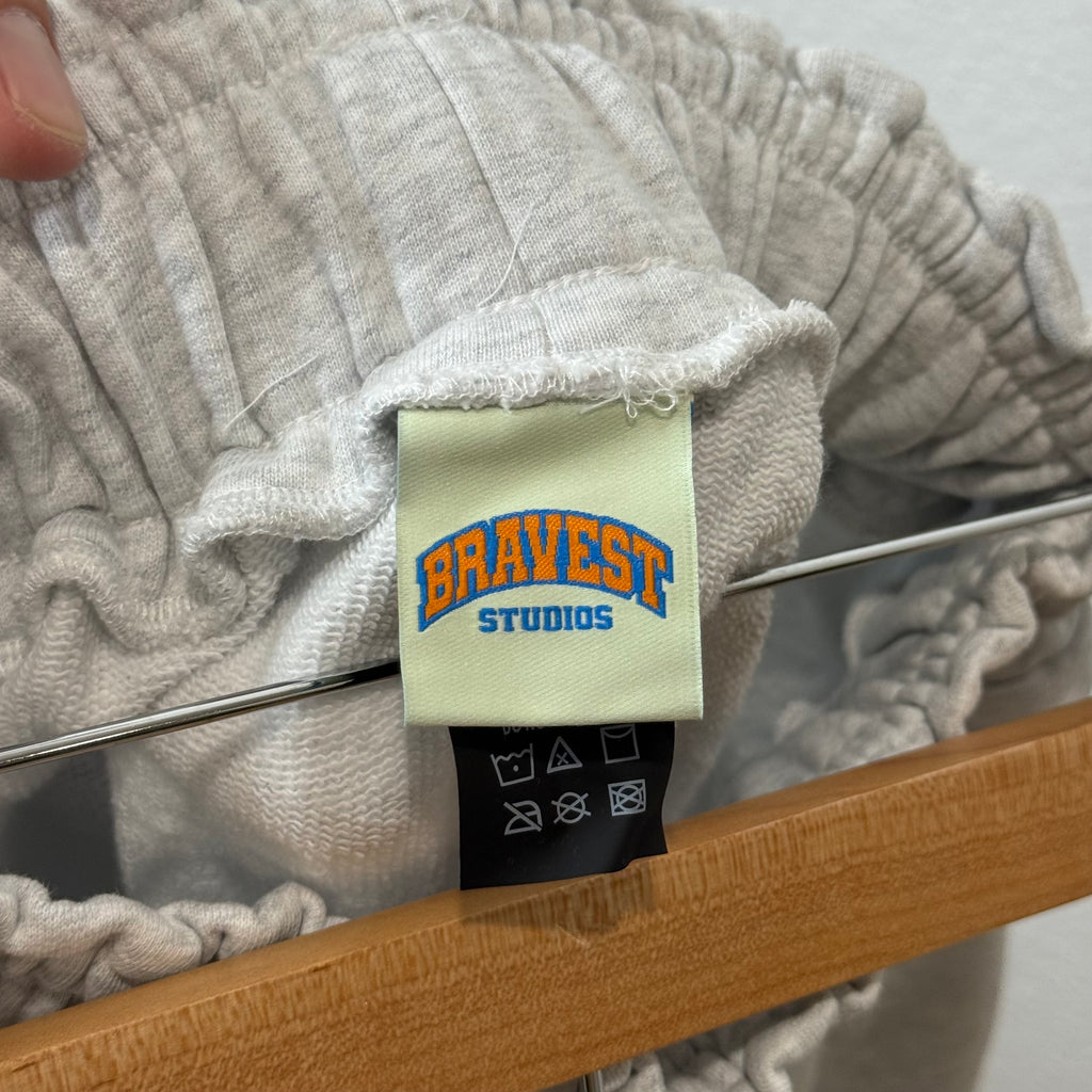 Bravest Studios Grey Sapphire Long Sweat Shorts - Size L / XL
