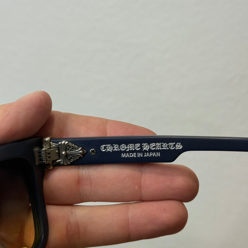 Chrome Hearts Blue Box Officer Dagger Sunglasses