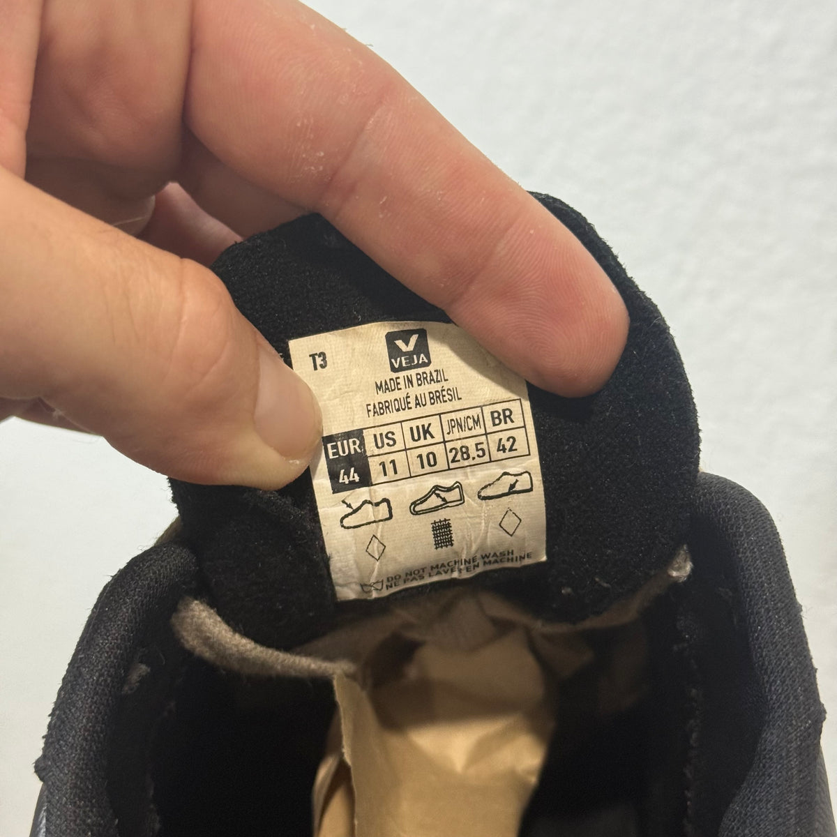 Rick Owens Veja Hiking Style CWL Sneakers - Size 11