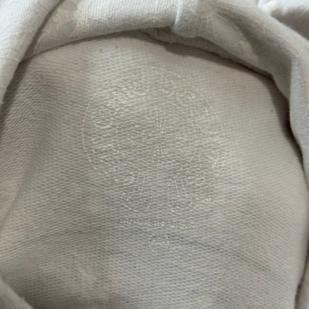 Chrome Hearts Monogram White Script Hoodie - Size XXL