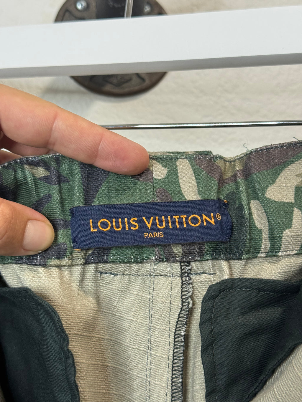 Louis Vuitton Nigo Camo Runway Work Pants - Size 58 (XXL)