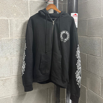 Chrome Hearts Horseshoe Zip Up - Size M