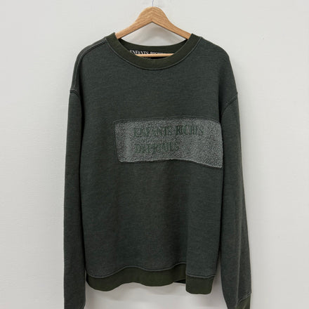 ERD Enfants Riches Deprimes Green Nouveau Sweatshirt - Size L