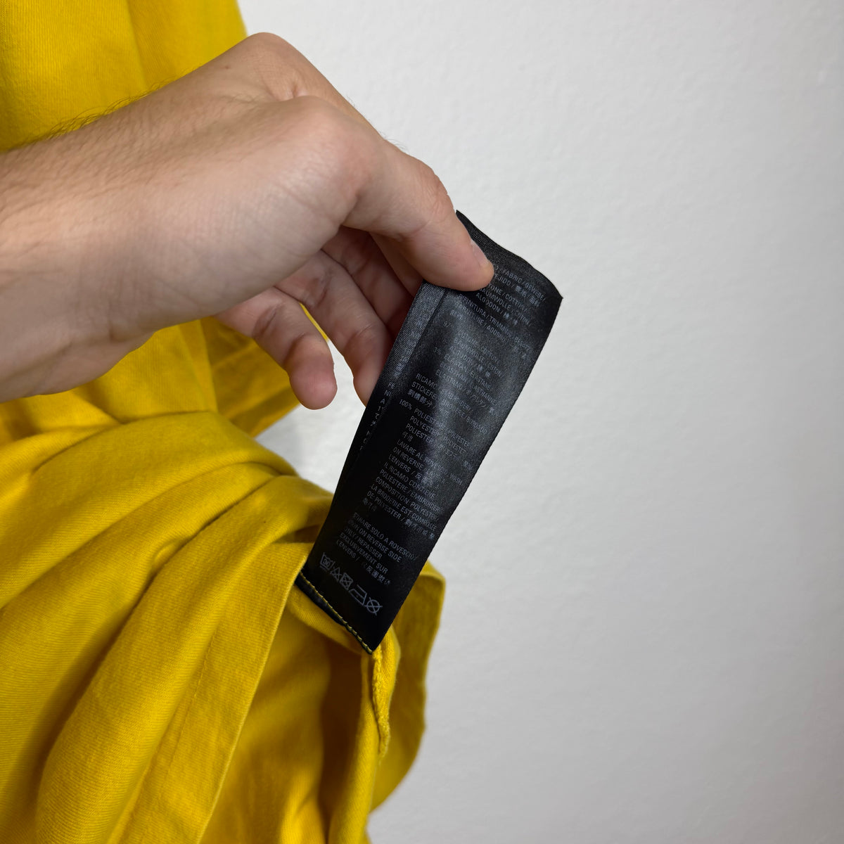 Balenciaga Campaign Yellow T-Shirt - Size M