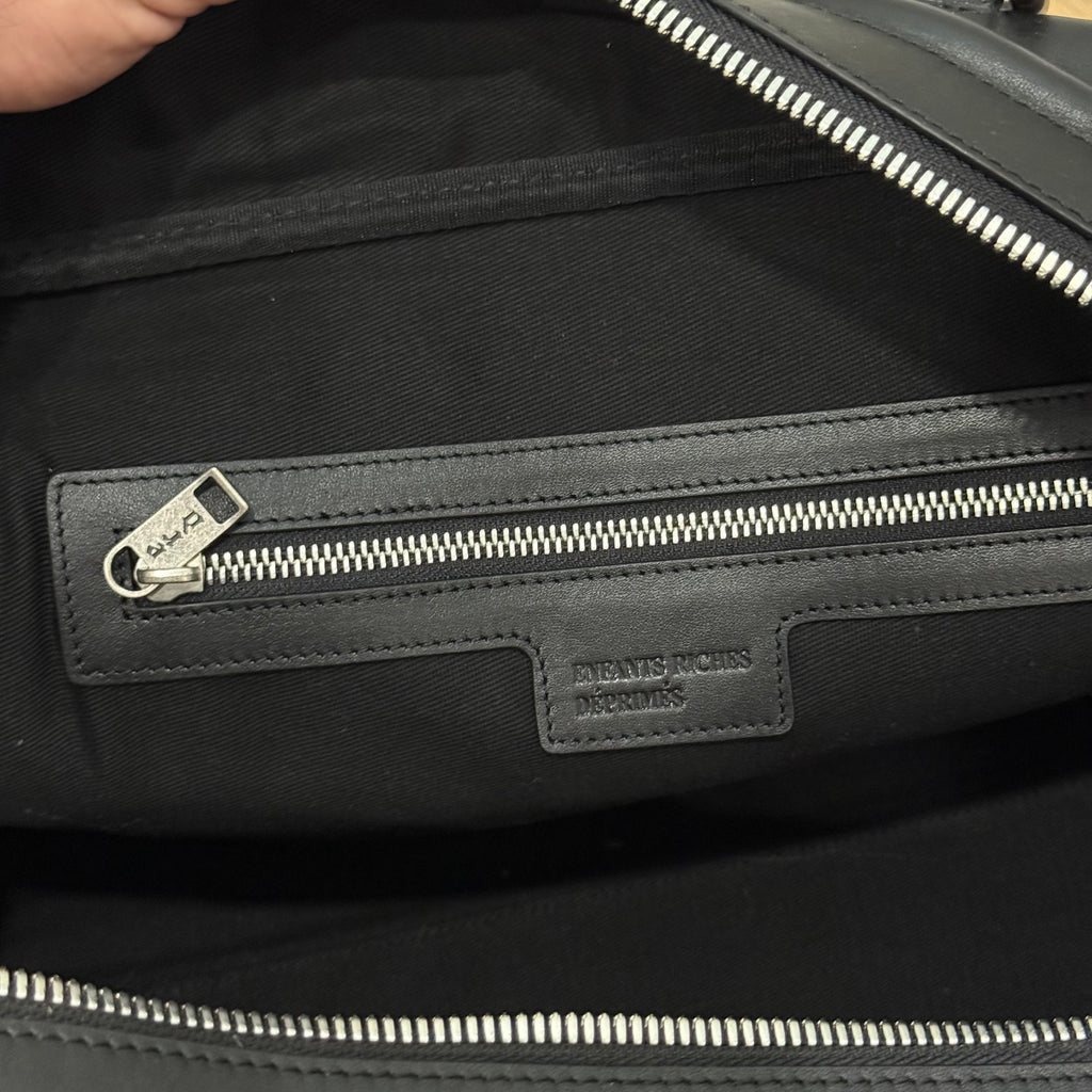 ERD Enfants Riches Déprimés Leather Travel Buckle Bag Black
