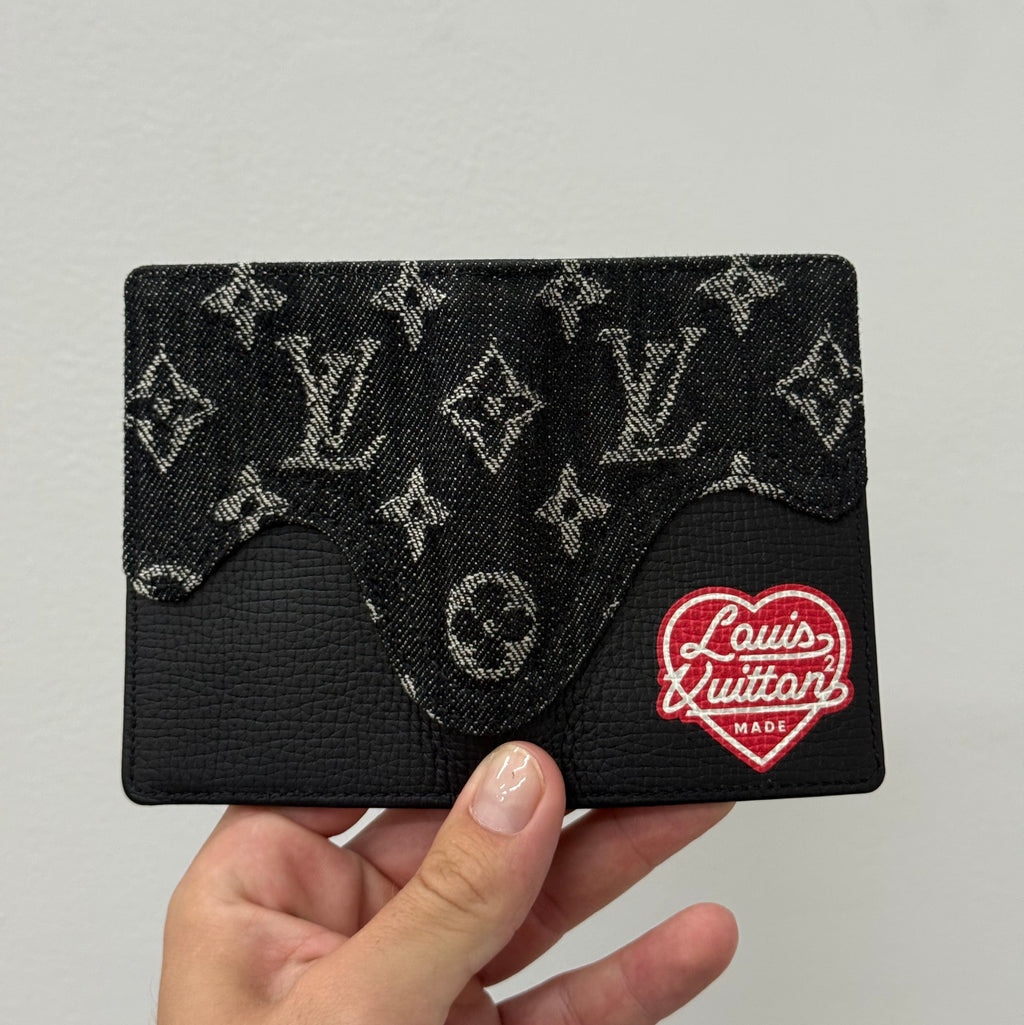 Louis Vuitton Nigo Denim Cardholder Wallet