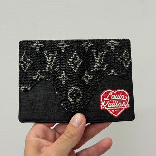 Louis Vuitton Nigo Denim Cardholder Wallet