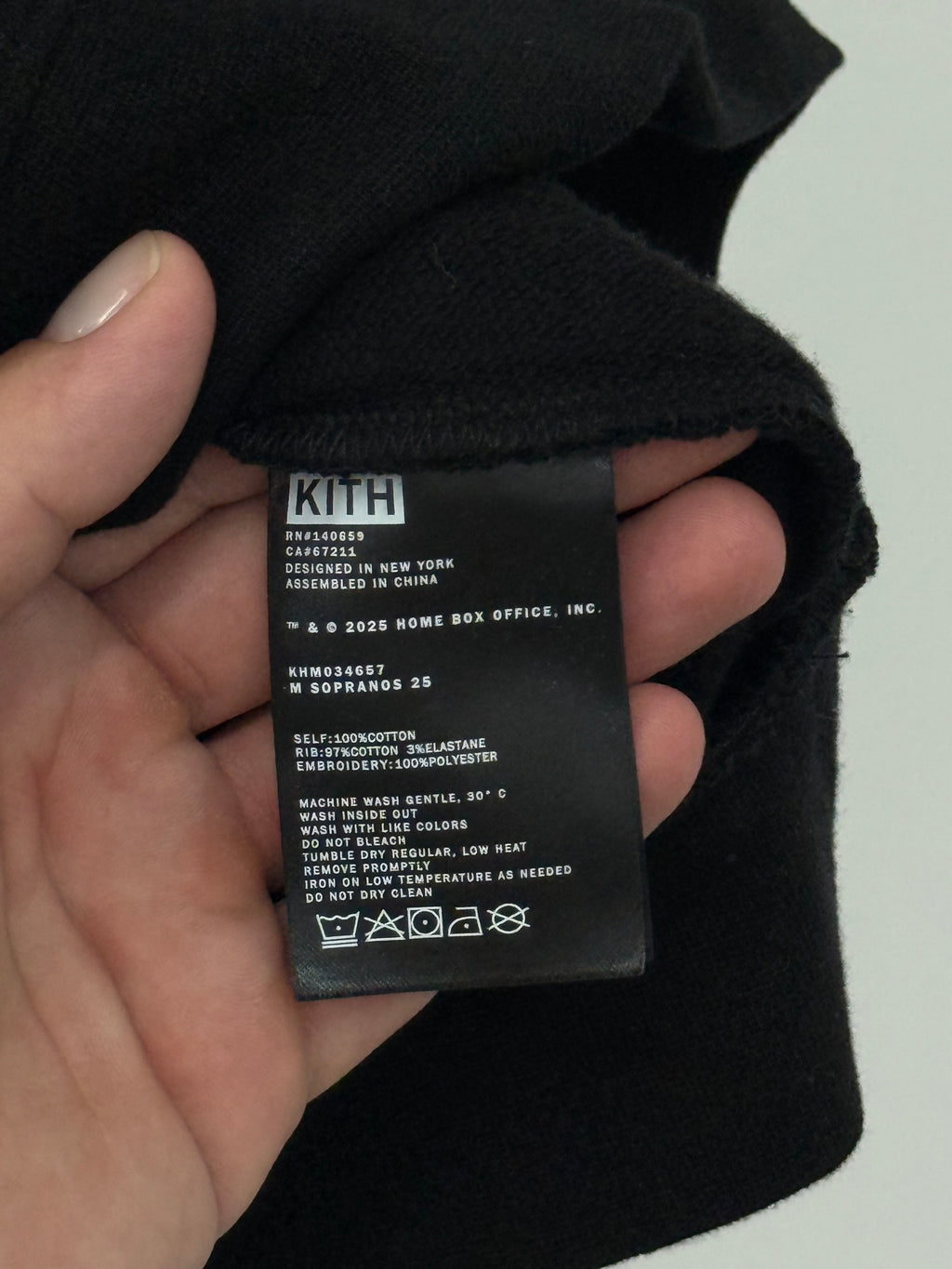 Kith for The Sopranos Arched Nelson Hoodie - Size L