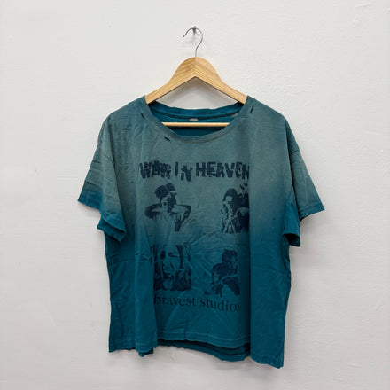 Bravest Studios War In Heaven Blue Distressed Shirt