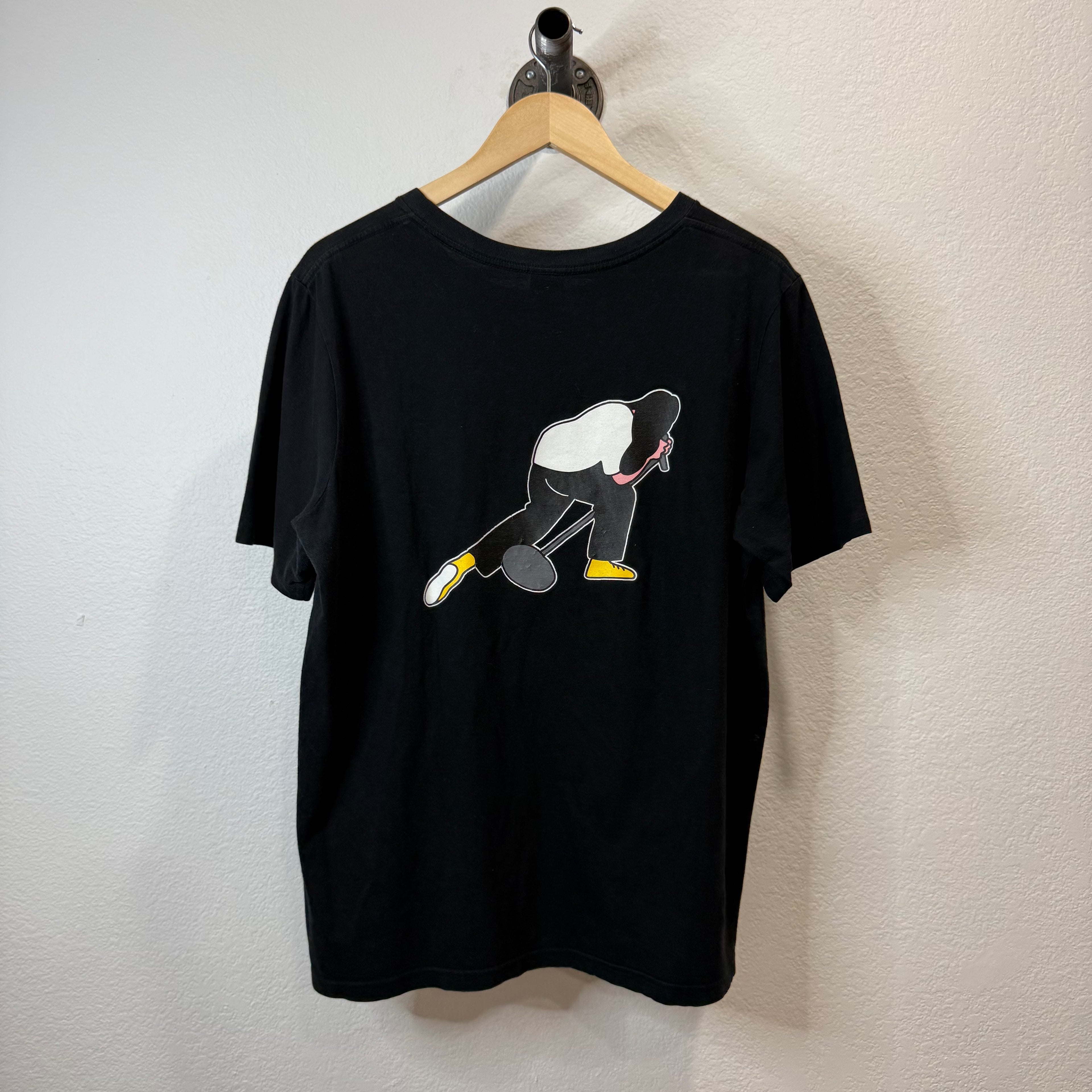 Number Nine Art by Face T-Shirt - Size 4 (L)
