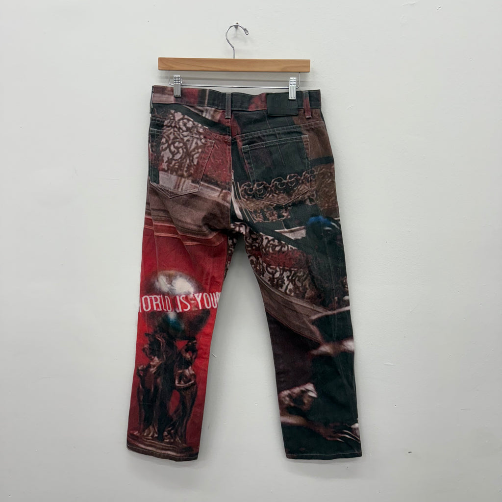 Supreme Scarface Denim Jeans The World is Yours - Size 32
