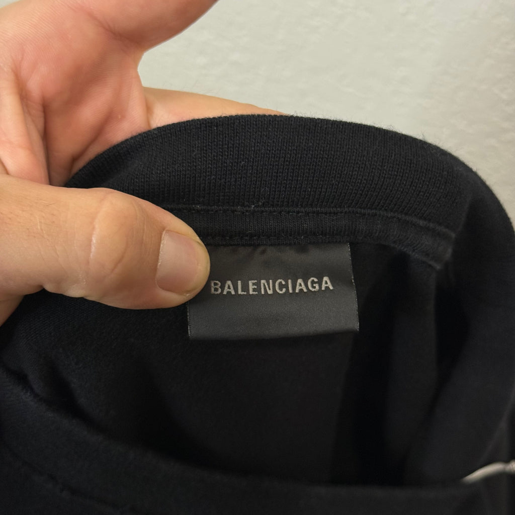 Balenciaga Campaign Logo T-Shirt - Size L