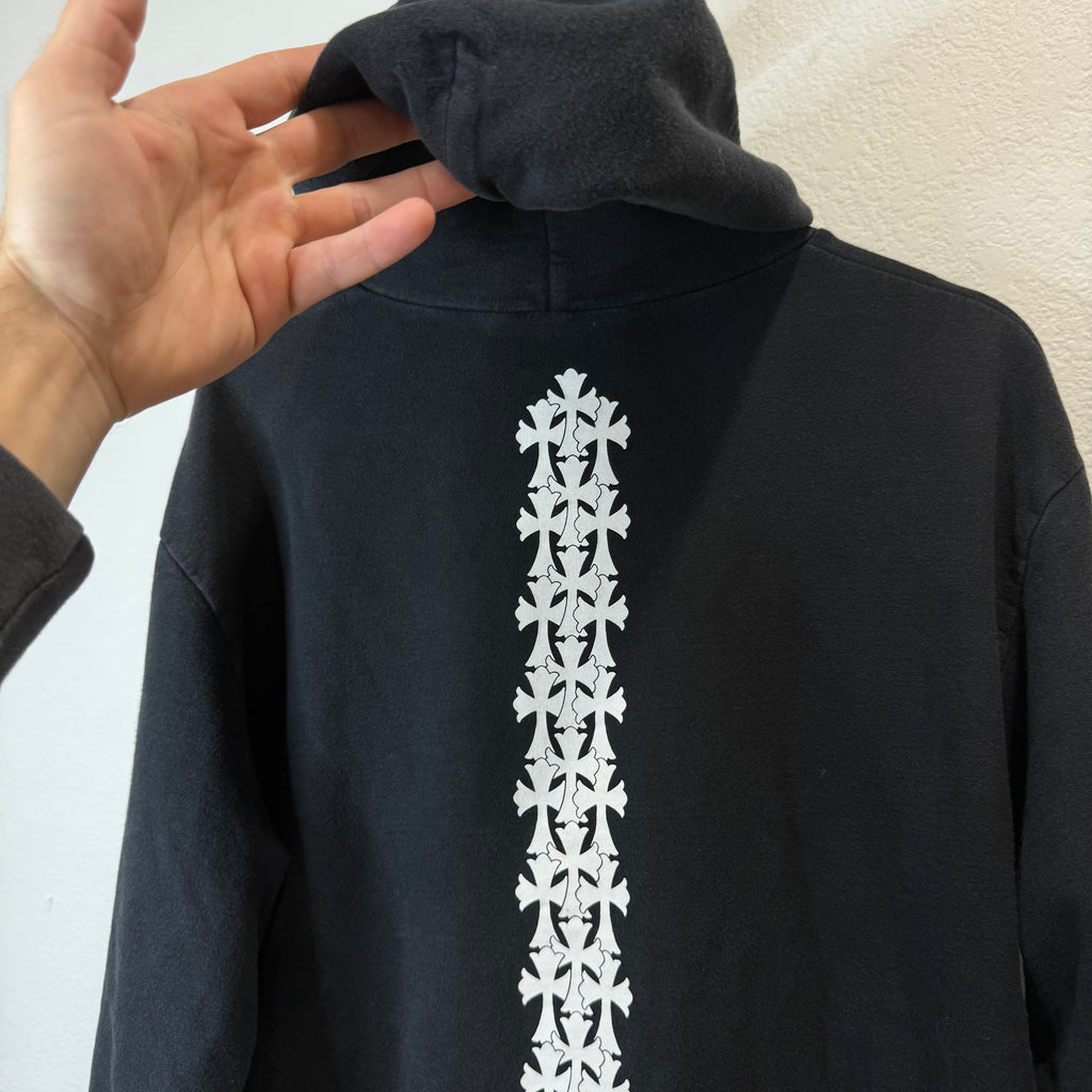 Chrome Hearts Cross Spine Hoodie - Size L