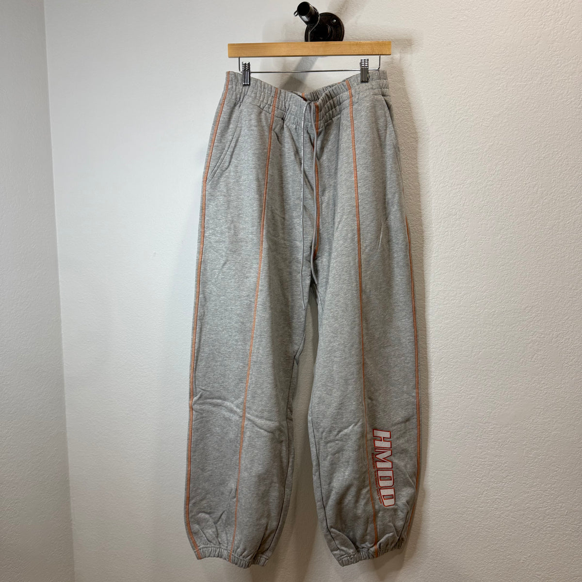 HMDD Grey Seam Sweatpants - Size XL