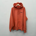 Supreme Orange Skull Embroidered Hoodie - Size XXL