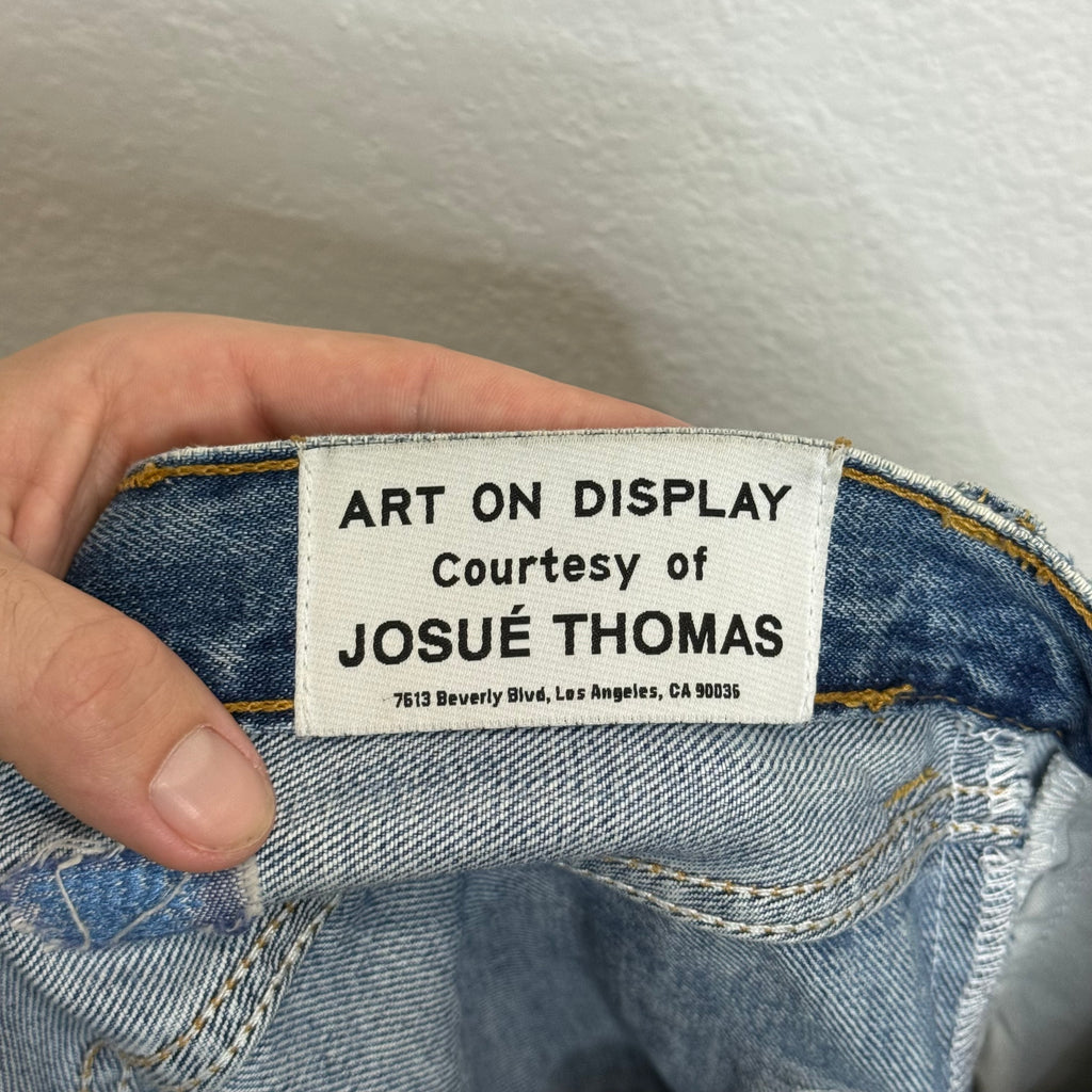 Gallery Dept Denim G Patch Shorts - Size 36