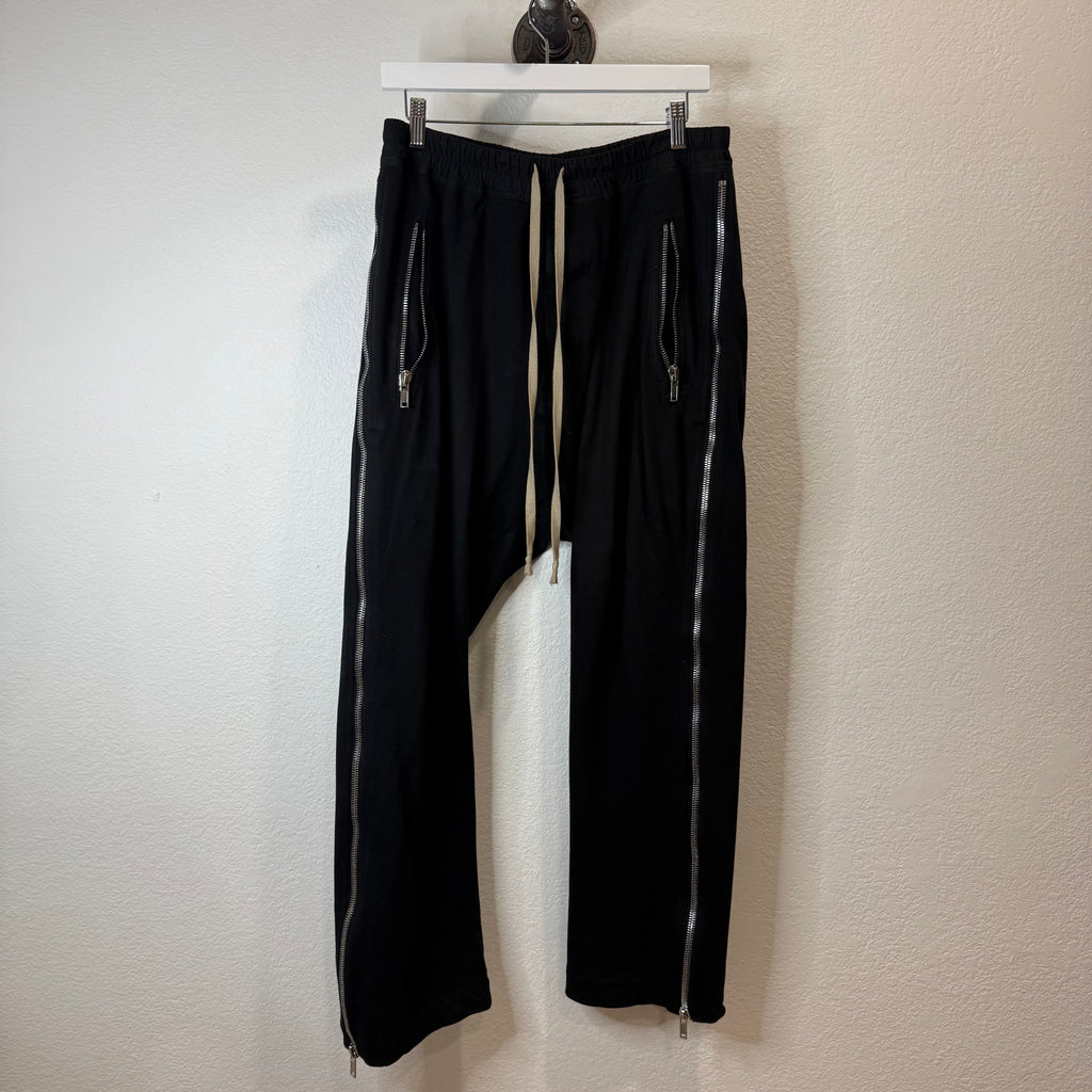 Rick Owens Tecuatl SS20 Side Zipper Sweatpants - Size 48 (34)