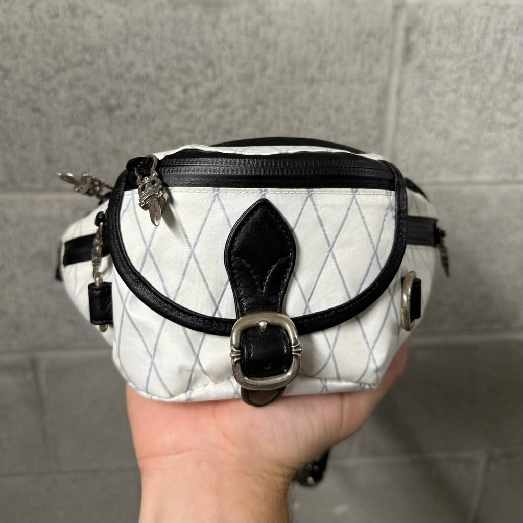 Chrome Hearts Snat Mini Bag Checkered White