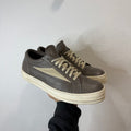 Rick Owens Mainline Leather Vintage Vans Gray Sneakers - Size 43 (10)