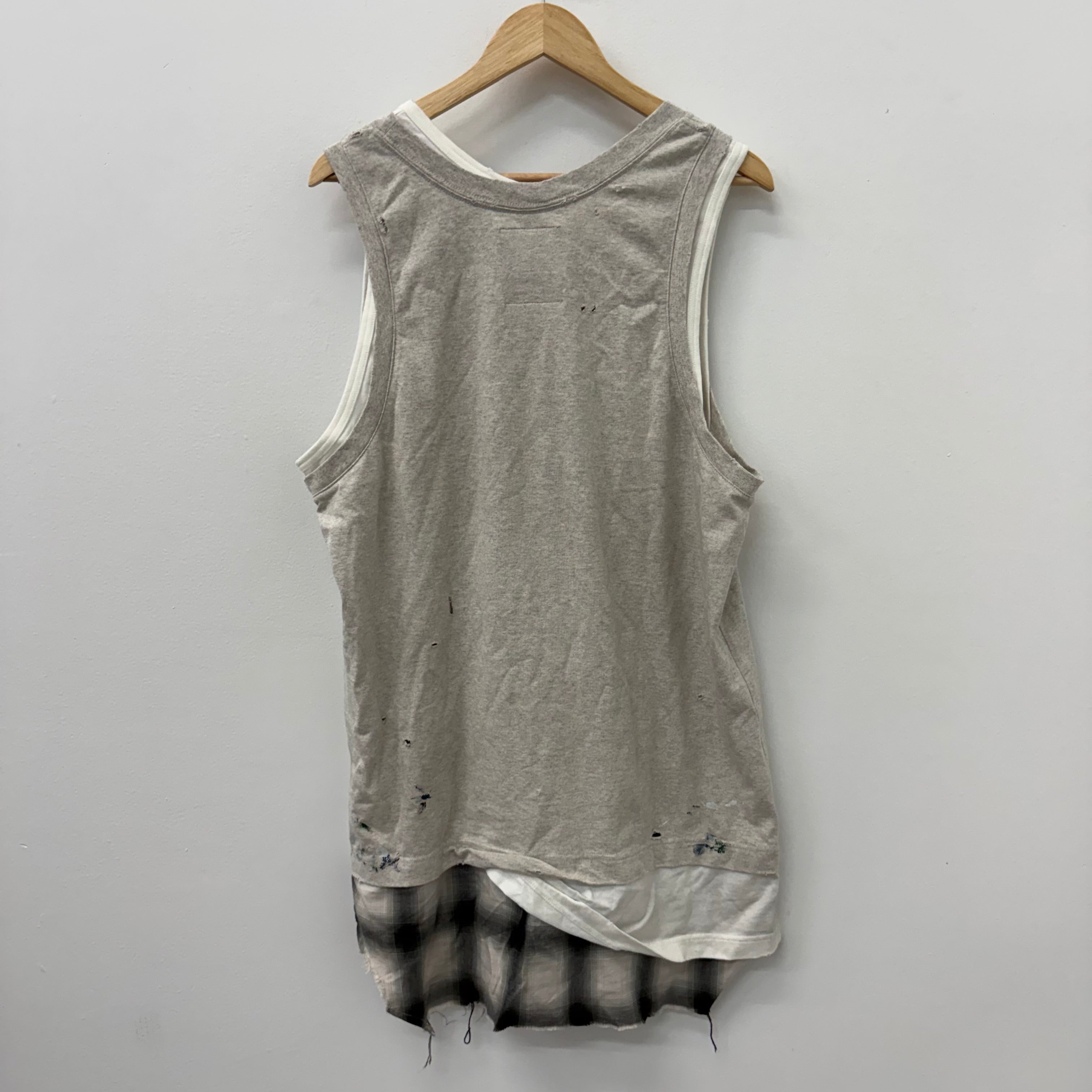 Maison Mihara MMY Layered Tank Top - Size XL