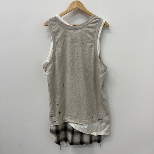 Maison Mihara MMY Layered Tank Top - Size XL
