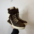 Rick Owens Brown Fur Pony Hair Geobasket - Size 40.5 (7.5)