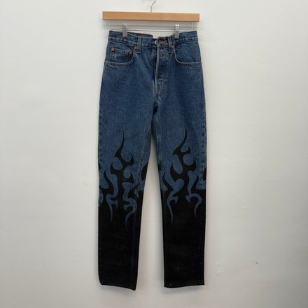 Vetements Flame Straight Leg Denim - Size 30