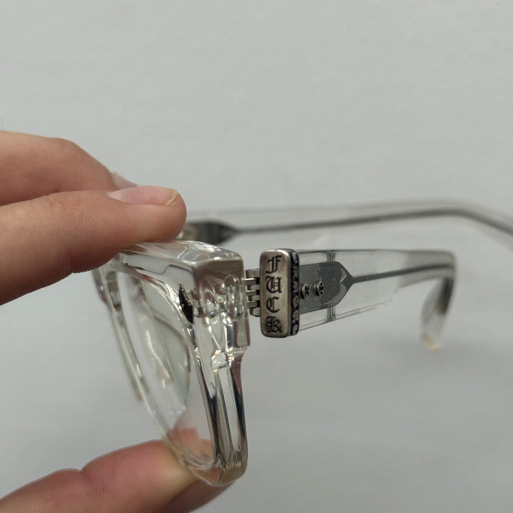 Chrome Hearts Dick Fitzener Clear Glasses
